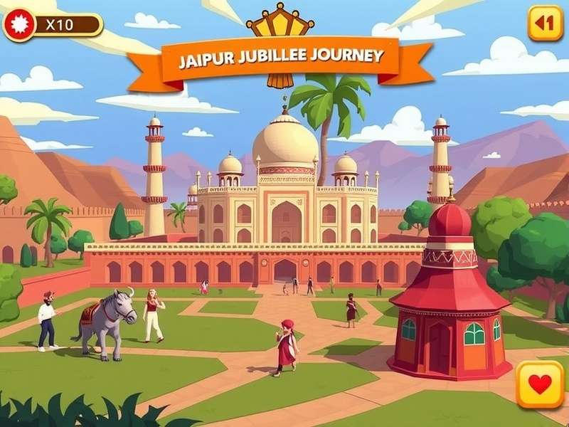 Jaipur Jubilee Journey strategy guide infographic